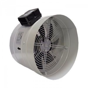 Duct Industrial Fan Axial Vent uni EKF 350 AF, power 3110 m3/h