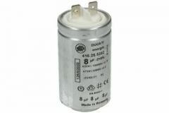 Interference Capacitor 8°F for Electrolux AEG Zanussi Tumble Dryers - 1250020334