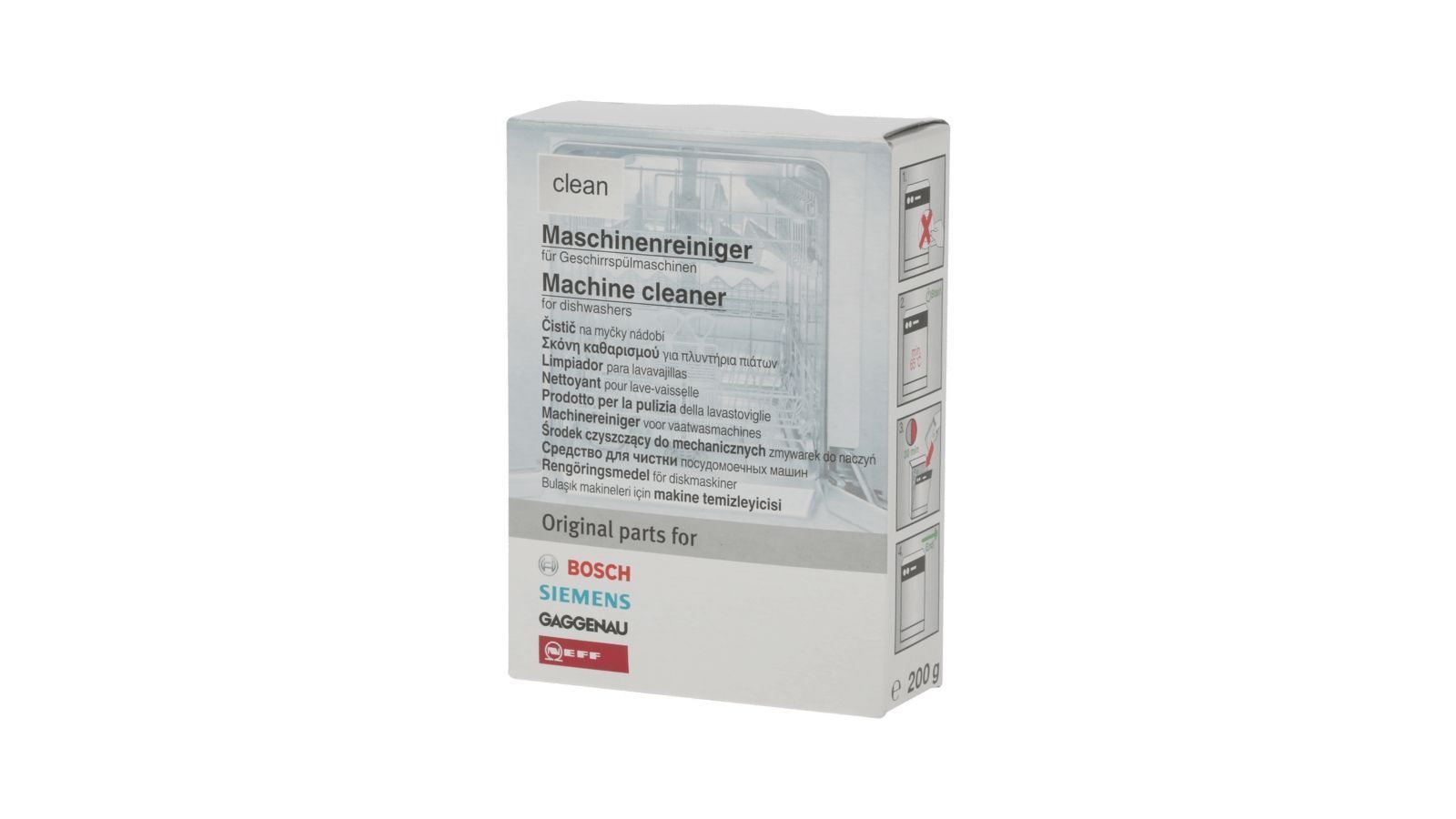 Cleaner for Bosch Siemens Dishwashers - Part nr. BSH 00311580 BSH - Bosch / Siemens