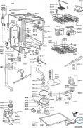 Control Module for Whirlpool Indesit Dishwashers - 480140101482