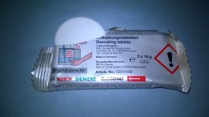 Limescale Remover for Universal Coffee Makers - 00311864 Bosch / Siemens