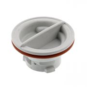 Knob, Rinse Aid Dispenser Lid for Electrolux AEG Zanussi Dishwashers - 4006045613