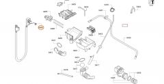 Aquastop Hose for Bosch Siemens Washing Machines - Part. nr. BSH 11041246 BSH - Bosch / Siemens