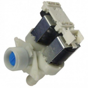 Valve (Angled 90°,  Entry 3/4") for Whirlpool Indesit Washing Machines - Part nr. Whirlpool / Indesit 481227128558