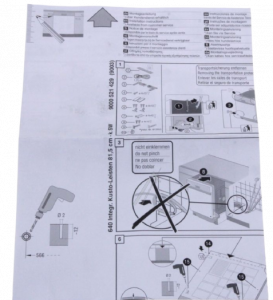 Installation Manual for Bosch Siemens Dishwashers - Part nr. BSH 00568942 BSH - Bosch / Siemens
