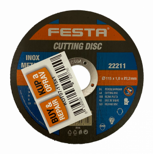 Cutting Disc, 115X1MM, Metal Univerzální