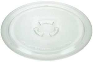 Glass Plate, Diameter: 250mm for Whirlpool Indesit Microwaves - 481246678412 Universal