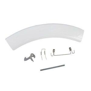 Door Handle, White, for Electrolux AEG Zanussi Washing Machines - 4055431789