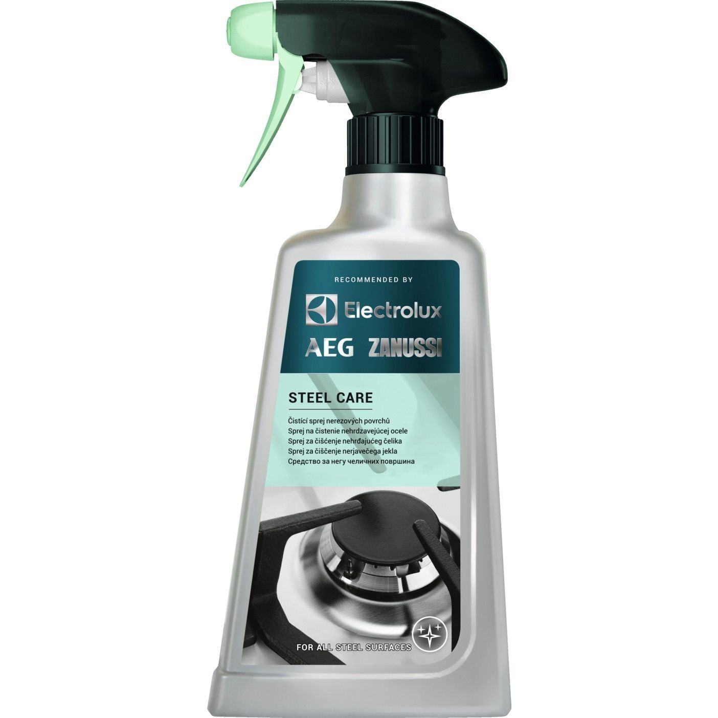 Cleaning Spray for Electrolux AEG Zanussi Stainless Steel Surfaces - 9029799468 AEG / Electrolux / Zanussi